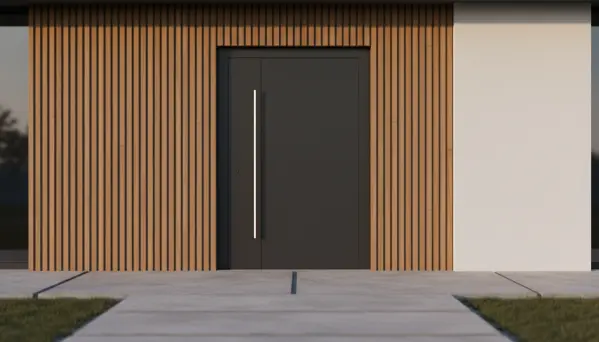 Drzwi aluminiowe zewnętrzne oraz systemy panelowe i wejściowe