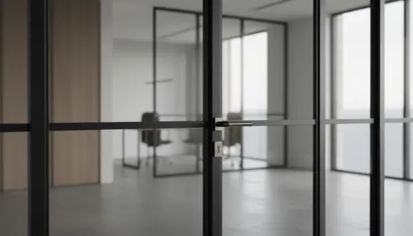 Drzwi wewnętrzne loftowe, biurowe i przemysłowe