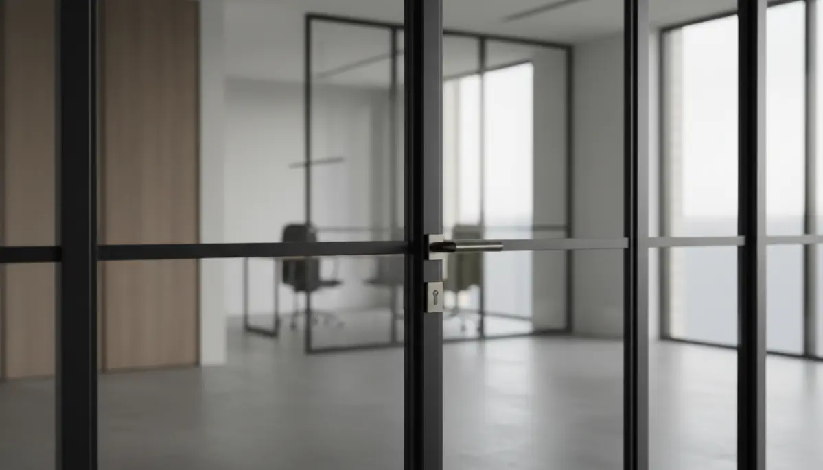 Drzwi wewnętrzne loftowe, biurowe i przemysłowe